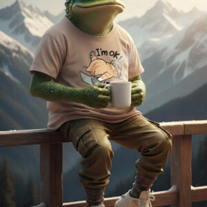 I’m OK Oversized Tshirt – DedeYaar