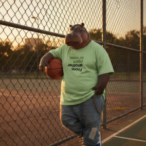 Point of View Typography Oversized Tshirt – DedeYaar